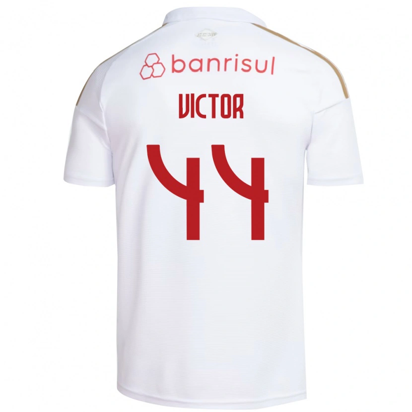 Danxen Kobiety João Victor #44 Biały Czerwony Wyjazdowa Koszulka 2026/27 Koszulki Klubowe