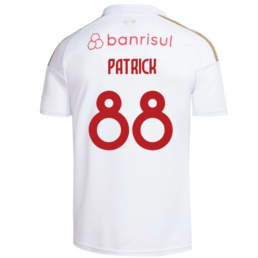 Danxen Kobiety Patrick #88 Biały Czerwony Wyjazdowa Koszulka 2026/27 Koszulki Klubowe