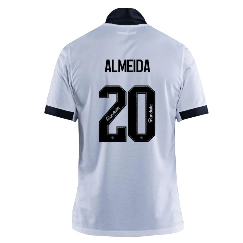 Danxen Kobiety Vinicius Almeida #20 Czarny Biały Wyjazdowa Koszulka 2026/27 Koszulki Klubowe