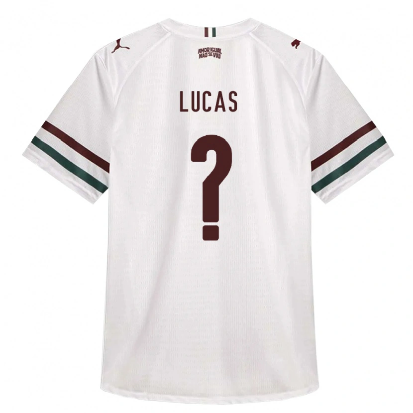Danxen Kobiety Pedro Lucas #0 Biały Zielony Burgundia Wyjazdowa Koszulka 2026/27 Koszulki Klubowe