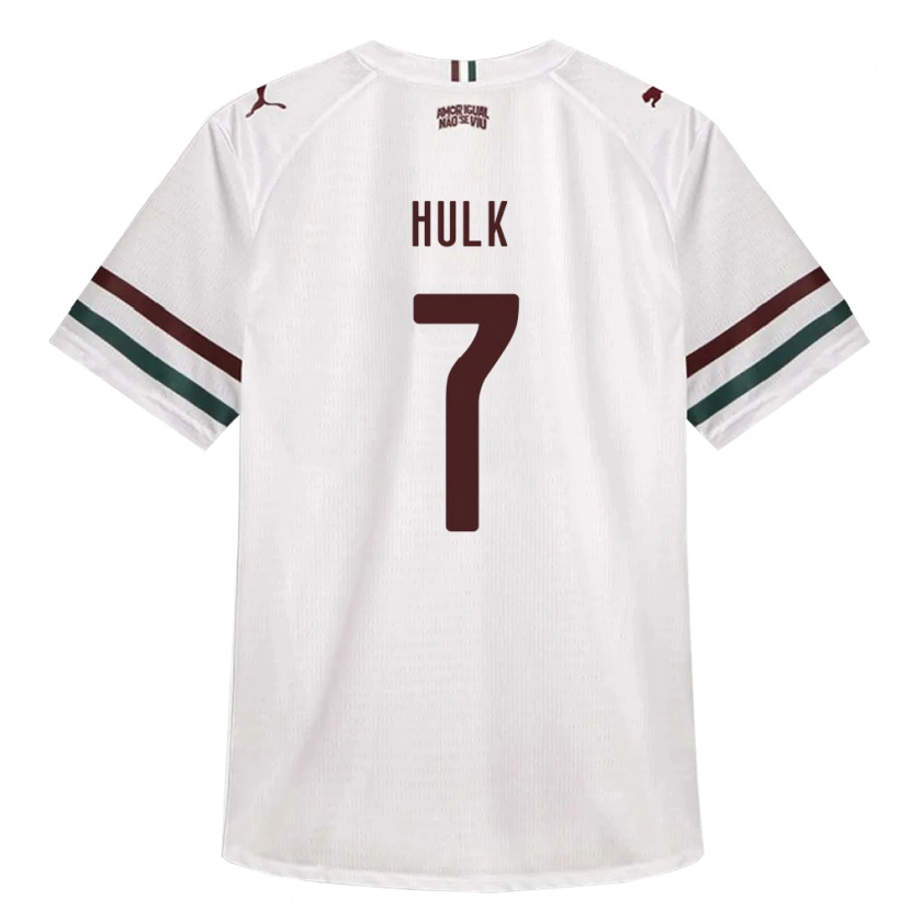 Danxen Kobiety Hulk #7 Biały Zielony Burgundia Wyjazdowa Koszulka 2026/27 Koszulki Klubowe