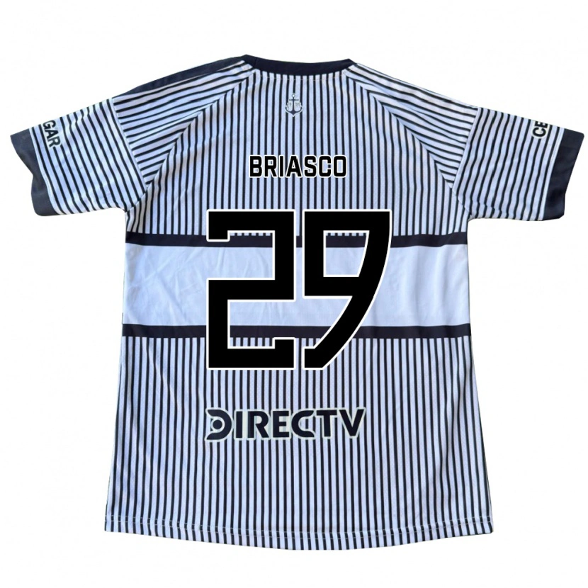 Danxen Kobiety Norberto Briasco #29 Biały Czarny Żółty Wyjazdowa Koszulka 2026/27 Koszulki Klubowe