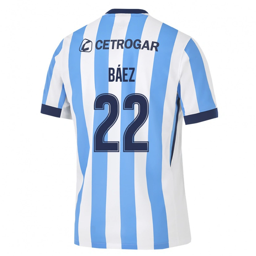 Danxen Dzieci Santino Báez #22 Jasny Niebieski Biały Czarny Domowa Koszulka 2026/27 Koszulki Klubowe