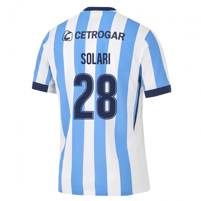 Danxen Dzieci Santiago Solari #28 Jasny Niebieski Biały Czarny Domowa Koszulka 2026/27 Koszulki Klubowe