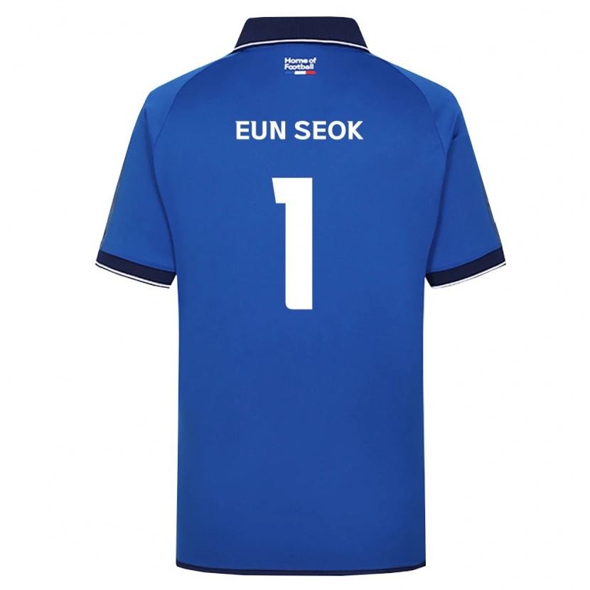 Danxen Dzieci Eun-Seok Jung #1 Królewski Niebieski Biały Czerwony Domowa Koszulka 2026/27 Koszulki Klubowe