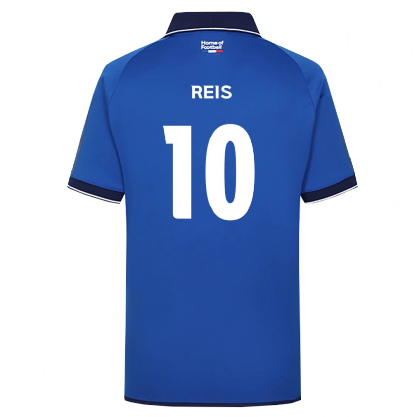 Danxen Dzieci Isnairo Reis Silva Morais #10 Królewski Niebieski Biały Czerwony Domowa Koszulka 2026/27 Koszulki Klubowe
