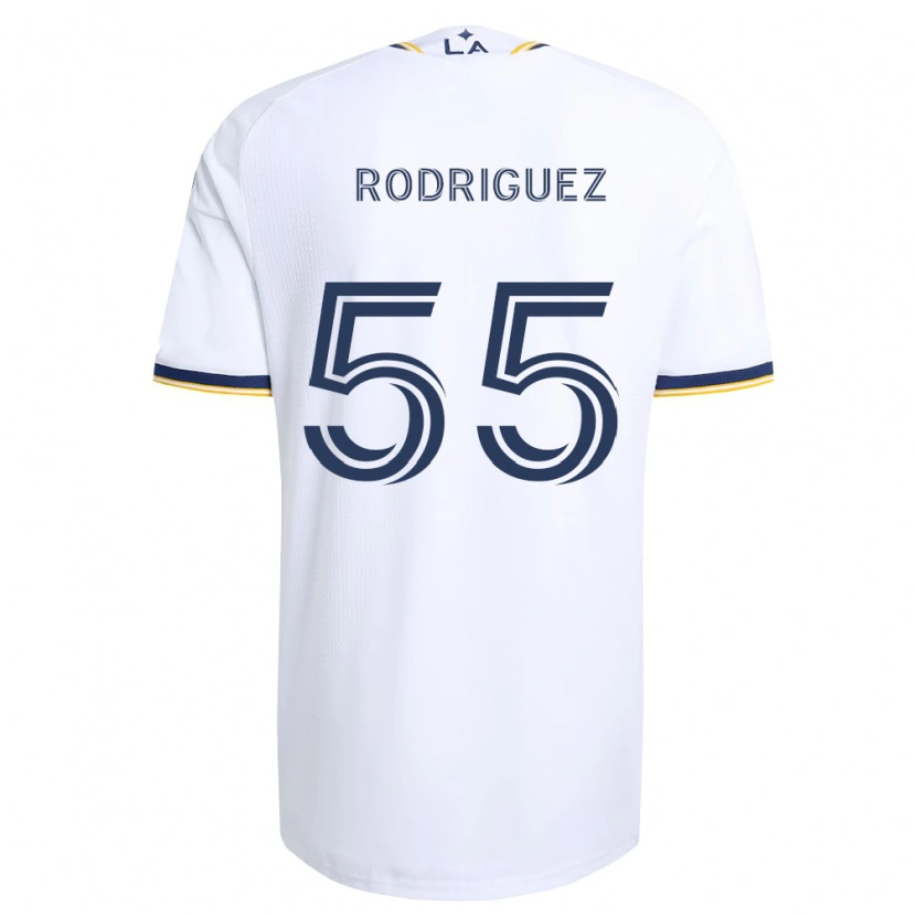 Danxen Dzieci Diego Rodriguez #55 Niebieski Żółty I Biały Domowa Koszulka 2026/27 Koszulki Klubowe