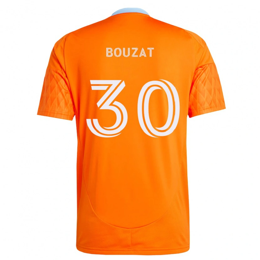 Danxen Dzieci Agustín Bouzat #30 Pomarańczowy Biały Domowa Koszulka 2026/27 Koszulki Klubowe