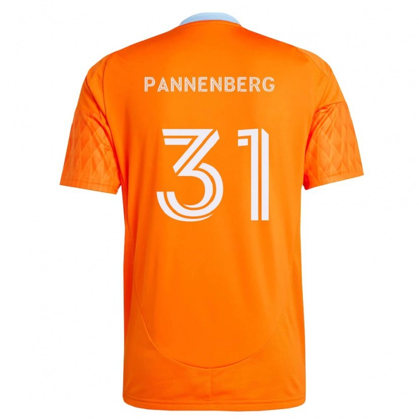 Danxen Dzieci Andrew Pannenberg #31 Pomarańczowy Biały Domowa Koszulka 2026/27 Koszulki Klubowe