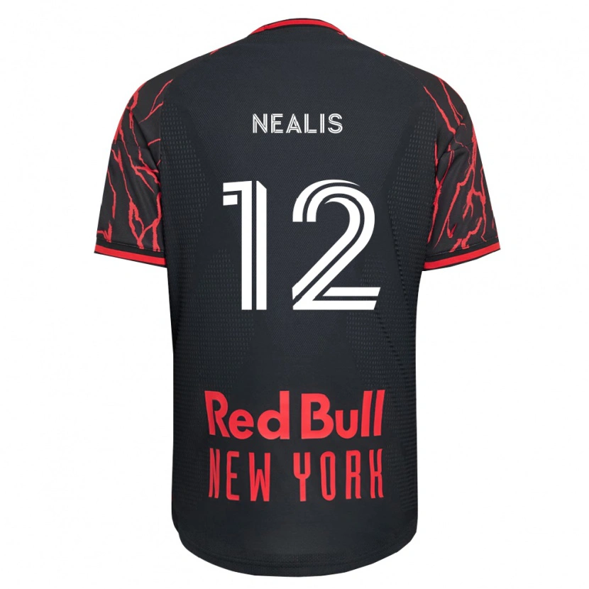 Danxen Dzieci Dylan Nealis #12 Czerwony Czarny Biały Domowa Koszulka 2026/27 Koszulki Klubowe