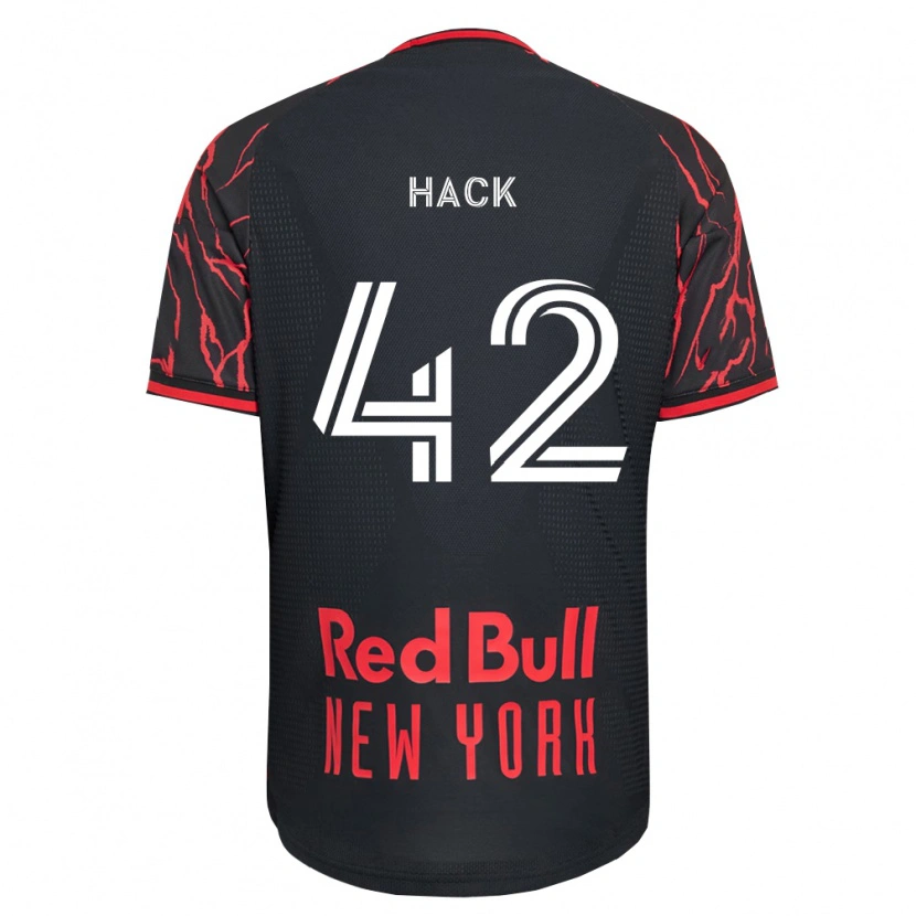 Danxen Dzieci Alexander Hack #42 Czerwony Czarny Biały Domowa Koszulka 2026/27 Koszulki Klubowe