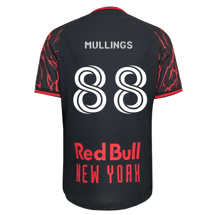 Danxen Dzieci O'vonte Mullings #88 Czerwony Czarny Biały Domowa Koszulka 2026/27 Koszulki Klubowe