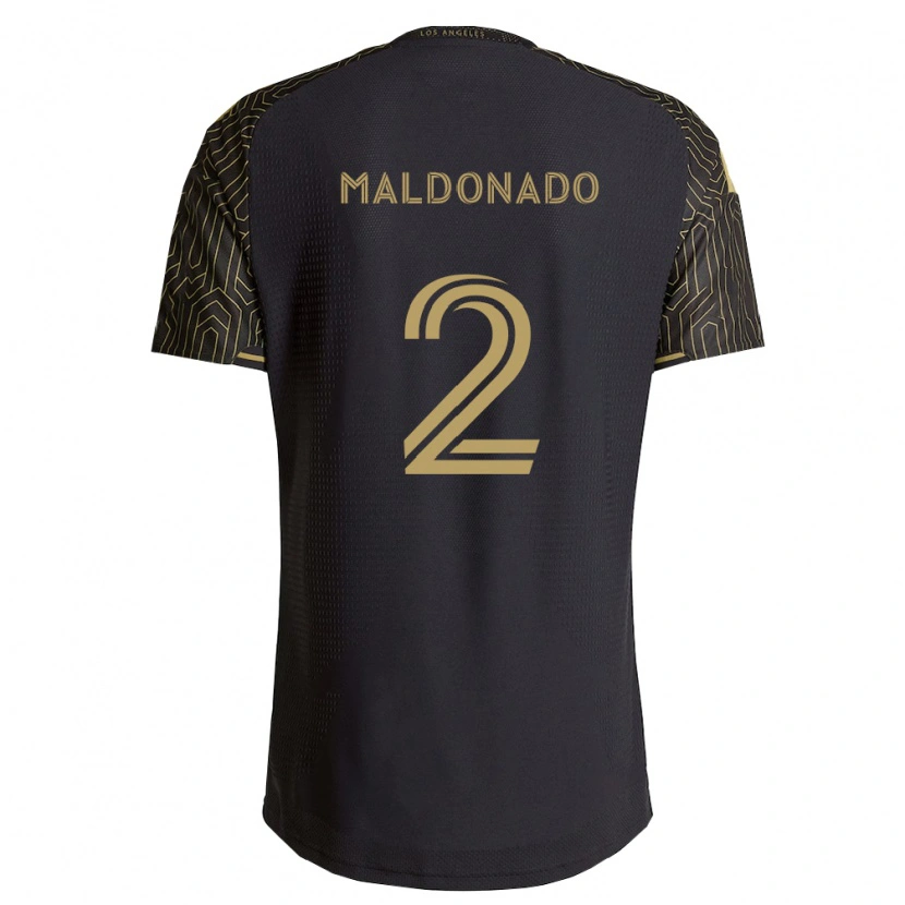 Danxen Dzieci Denil Maldonado #2 Brązowy Czarny Domowa Koszulka 2026/27 Koszulki Klubowe