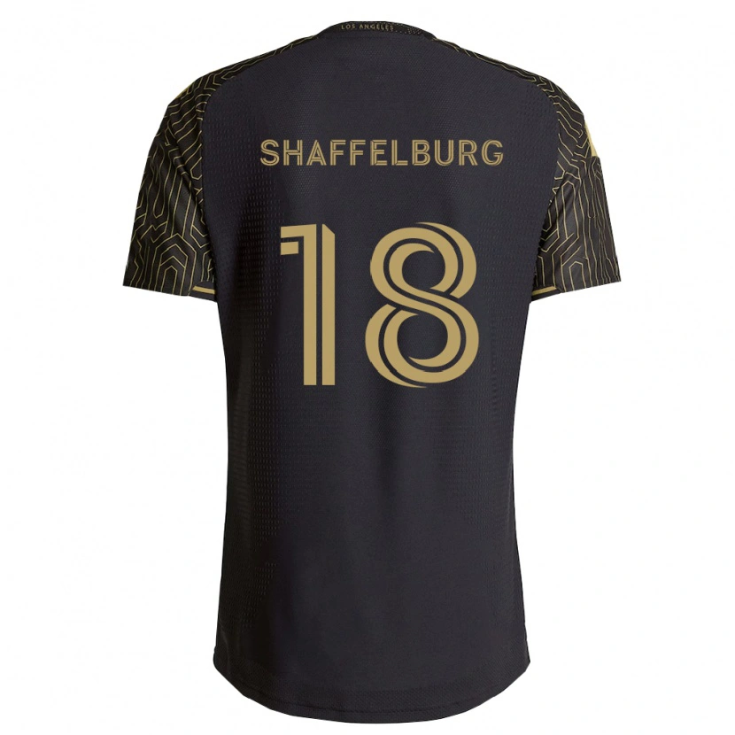 Danxen Dzieci Jacob Shaffelburg #18 Brązowy Czarny Domowa Koszulka 2026/27 Koszulki Klubowe
