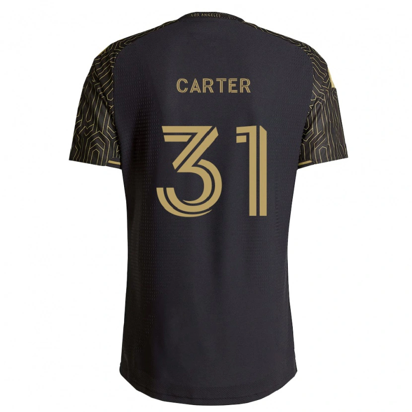 Danxen Dzieci Cabral Carter #31 Brązowy Czarny Domowa Koszulka 2026/27 Koszulki Klubowe