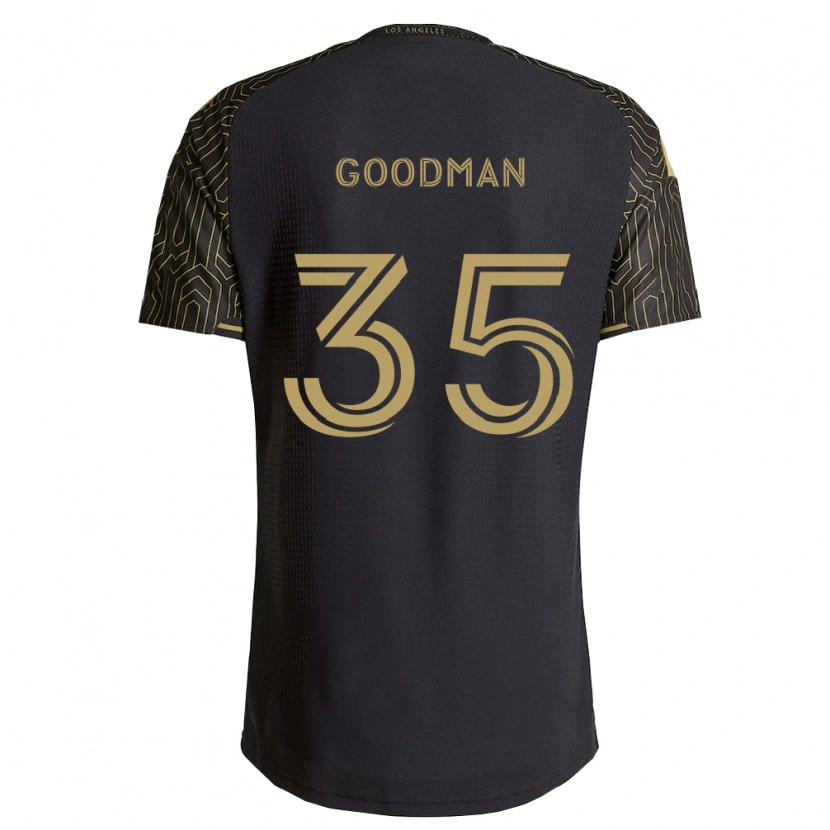 Danxen Dzieci Luke Goodman #35 Brązowy Czarny Domowa Koszulka 2026/27 Koszulki Klubowe