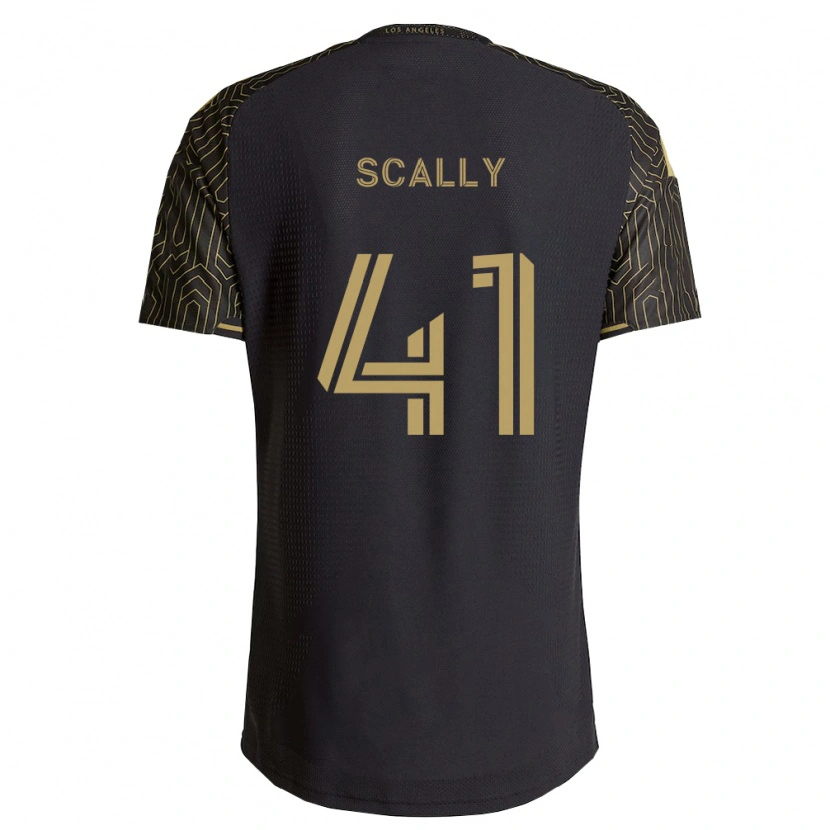 Danxen Dzieci Ethan Scally #41 Brązowy Czarny Domowa Koszulka 2026/27 Koszulki Klubowe