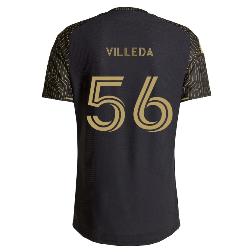 Danxen Dzieci Eddie Villeda #56 Brązowy Czarny Domowa Koszulka 2026/27 Koszulki Klubowe