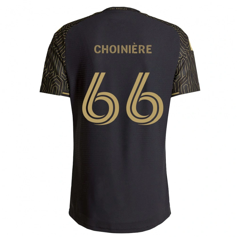 Danxen Dzieci Mathieu Choinière #66 Brązowy Czarny Domowa Koszulka 2026/27 Koszulki Klubowe