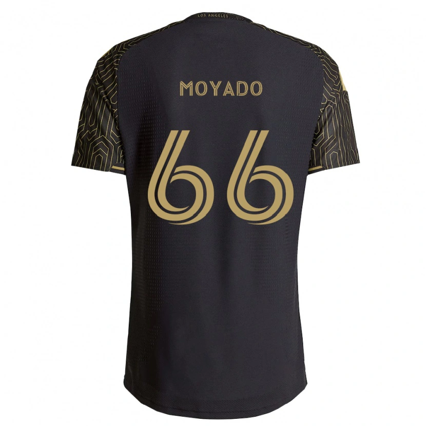 Danxen Dzieci Bryan Moyado #66 Brązowy Czarny Domowa Koszulka 2026/27 Koszulki Klubowe