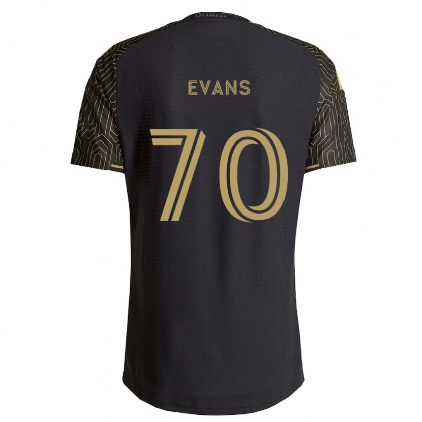 Danxen Dzieci Matthew Evans #70 Brązowy Czarny Domowa Koszulka 2026/27 Koszulki Klubowe