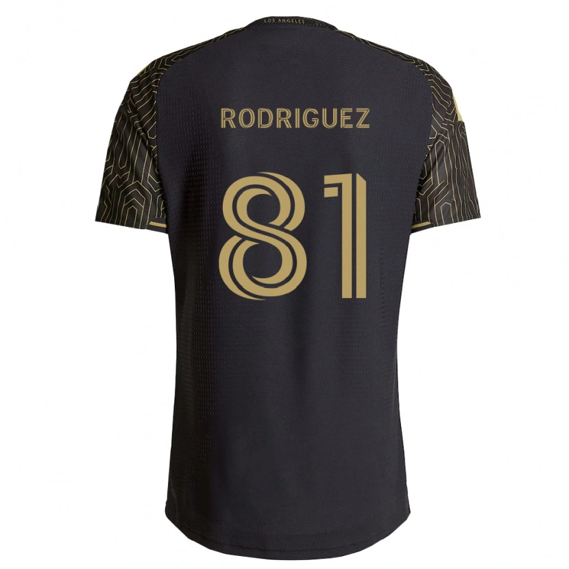 Danxen Dzieci Ernesto Rodriguez #81 Brązowy Czarny Domowa Koszulka 2026/27 Koszulki Klubowe