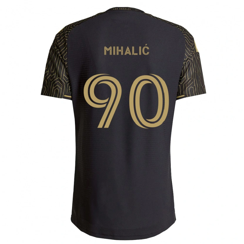Danxen Dzieci Tommy Mihalić #90 Brązowy Czarny Domowa Koszulka 2026/27 Koszulki Klubowe
