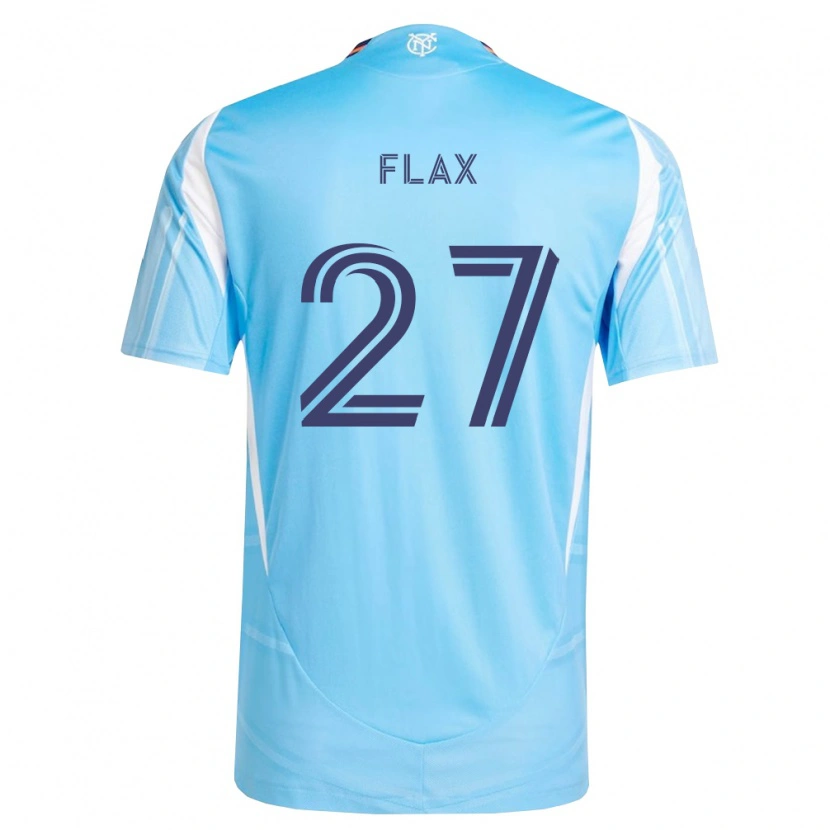 Danxen Dzieci Cooper Flax #27 Błękitny Biały Domowa Koszulka 2026/27 Koszulki Klubowe