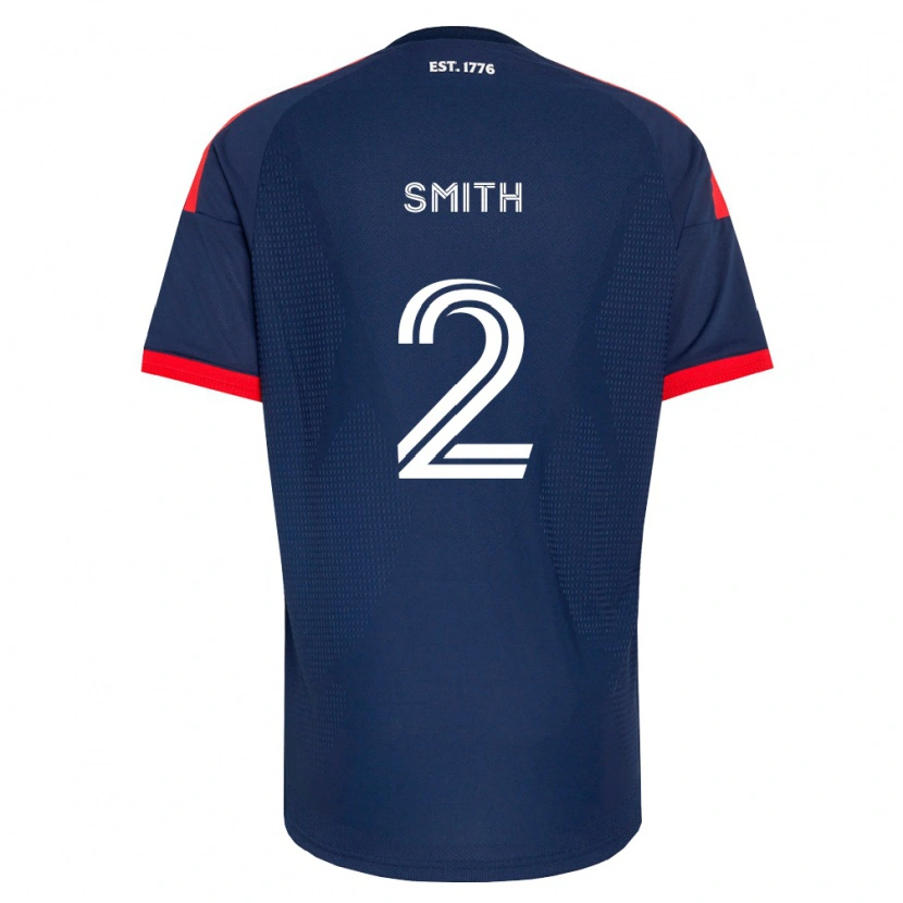 Danxen Dzieci Jared Smith #2 Królewski Niebieski Czerwony Biały Domowa Koszulka 2026/27 Koszulki Klubowe