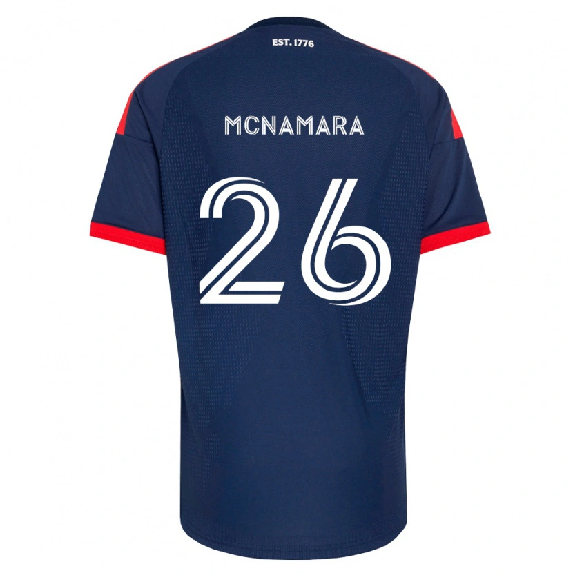 Danxen Dzieci Tommy Mcnamara #26 Królewski Niebieski Czerwony Biały Domowa Koszulka 2026/27 Koszulki Klubowe
