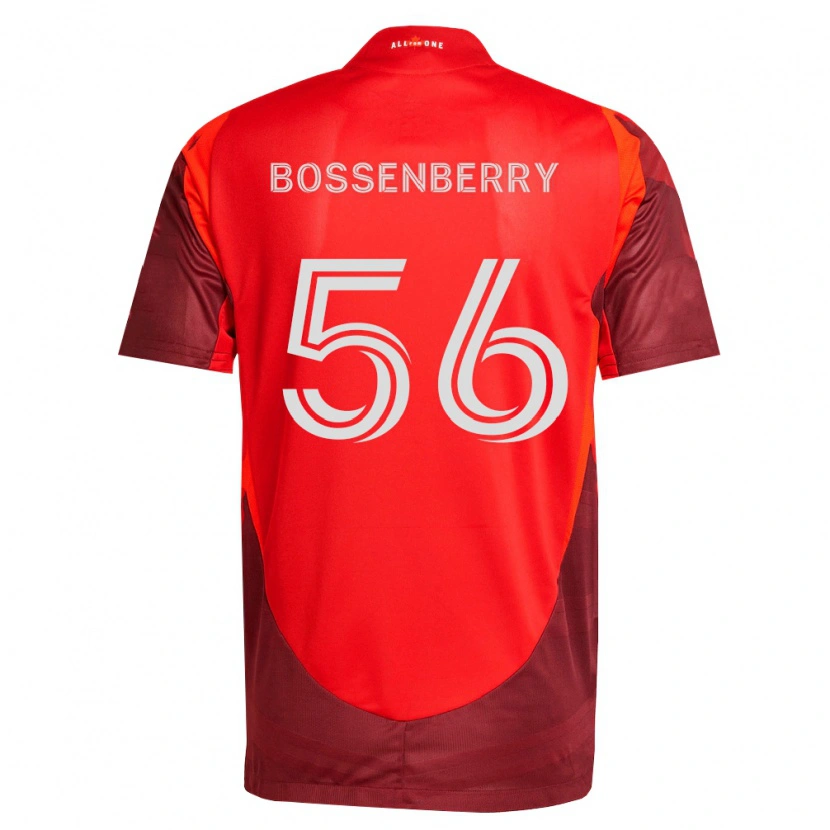 Danxen Dzieci Antone Bossenberry #56 Burgundia Czerwony Domowa Koszulka 2026/27 Koszulki Klubowe