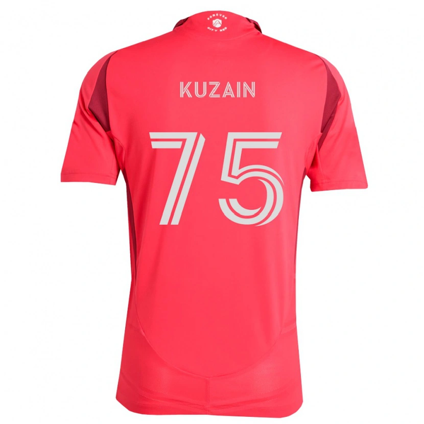 Danxen Dzieci Wan Kuzain #75 Karmazynowy Biały Domowa Koszulka 2026/27 Koszulki Klubowe
