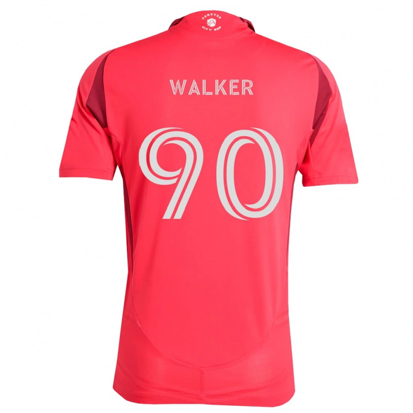 Danxen Dzieci Eric Walker #90 Karmazynowy Biały Domowa Koszulka 2026/27 Koszulki Klubowe