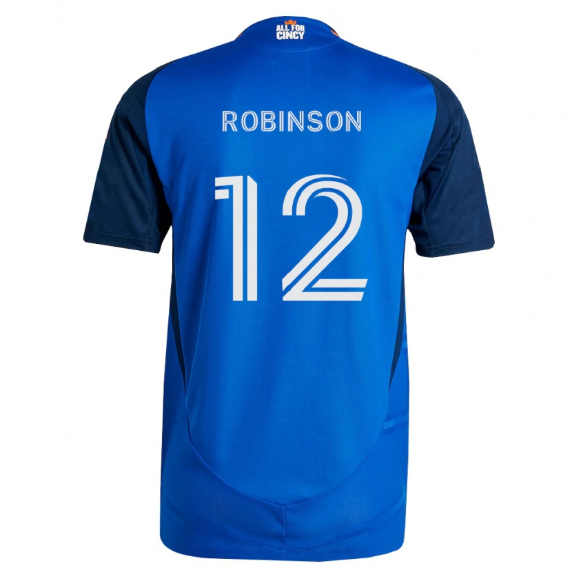 Danxen Dzieci Miles Robinson #12 Królewski Niebieski Pomarańczowy Domowa Koszulka 2026/27 Koszulki Klubowe
