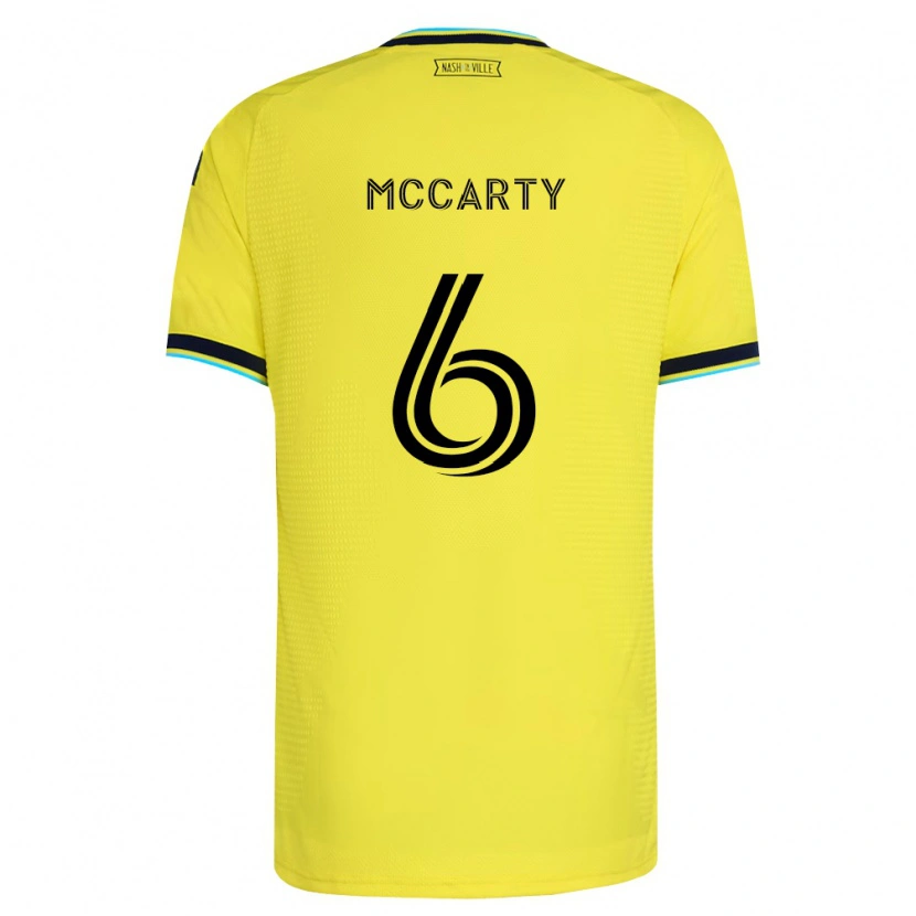 Danxen Dzieci Dax Mccarty #6 Jasny Żółty Granatowy Domowa Koszulka 2026/27 Koszulki Klubowe