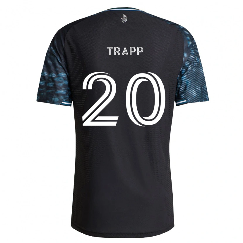 Danxen Dzieci Wil Trapp #20 Czarny Biały Domowa Koszulka 2026/27 Koszulki Klubowe