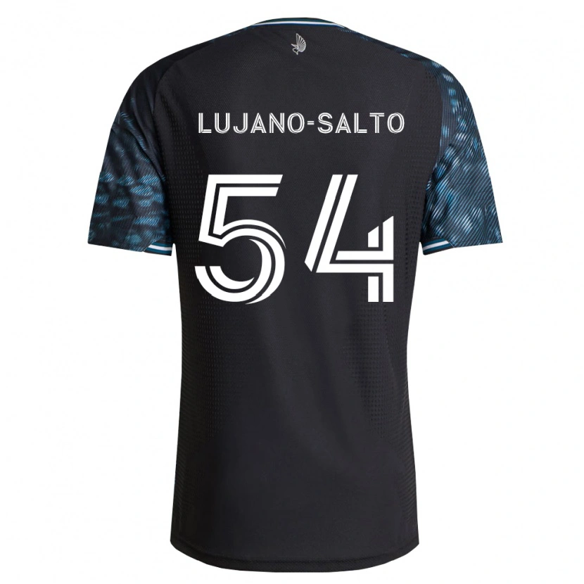 Danxen Dzieci Ramon Lujano-Salto #54 Czarny Biały Domowa Koszulka 2026/27 Koszulki Klubowe