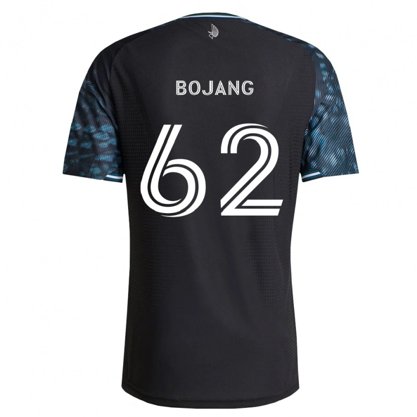 Danxen Dzieci Mohammad Bojang #62 Czarny Biały Domowa Koszulka 2026/27 Koszulki Klubowe