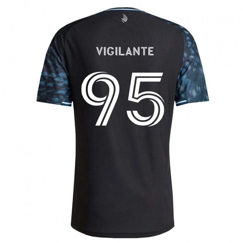Danxen Dzieci Sam Vigilante #95 Czarny Biały Domowa Koszulka 2026/27 Koszulki Klubowe