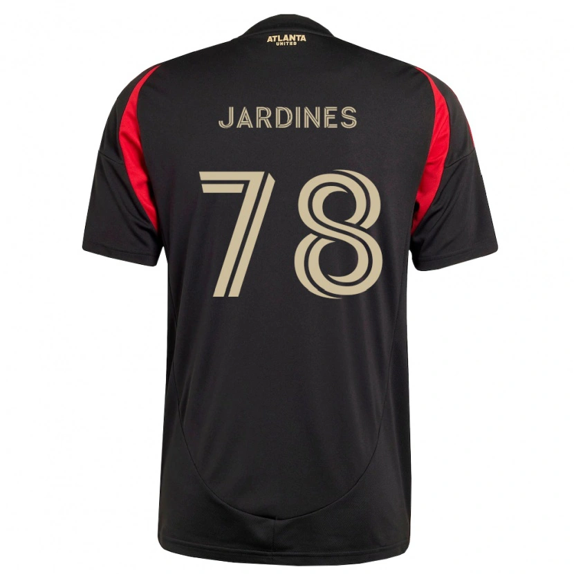 Danxen Dzieci Andrew Jardines #78 Czarny Czerwony Domowa Koszulka 2026/27 Koszulki Klubowe