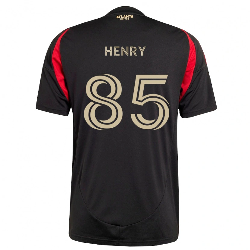Danxen Dzieci Amir Henry #85 Czarny Czerwony Domowa Koszulka 2026/27 Koszulki Klubowe