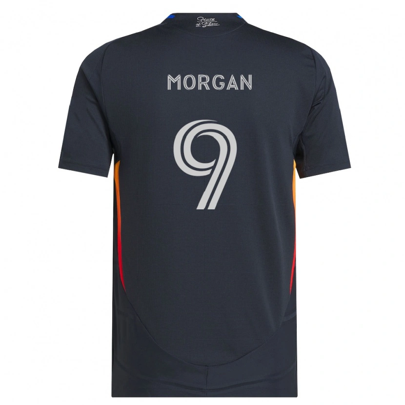 Danxen Dzieci Lewis Morgan #9 Ciemnoszary Czerwony Domowa Koszulka 2026/27 Koszulki Klubowe