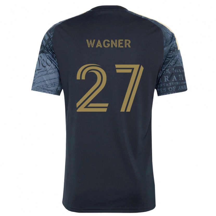 Danxen Dzieci Kai Wagner #27 Granatowy Brązowy Domowa Koszulka 2026/27 Koszulki Klubowe