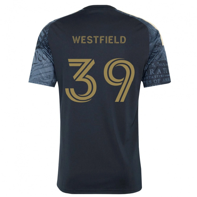 Danxen Dzieci Frankie Westfield #39 Granatowy Brązowy Domowa Koszulka 2026/27 Koszulki Klubowe