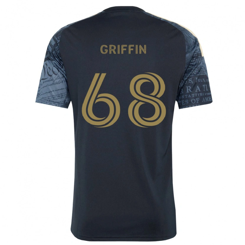 Danxen Dzieci Jordan Griffin #68 Granatowy Brązowy Domowa Koszulka 2026/27 Koszulki Klubowe