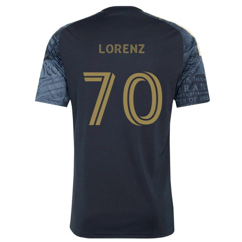 Danxen Dzieci Charli Lorenz #70 Granatowy Brązowy Domowa Koszulka 2026/27 Koszulki Klubowe