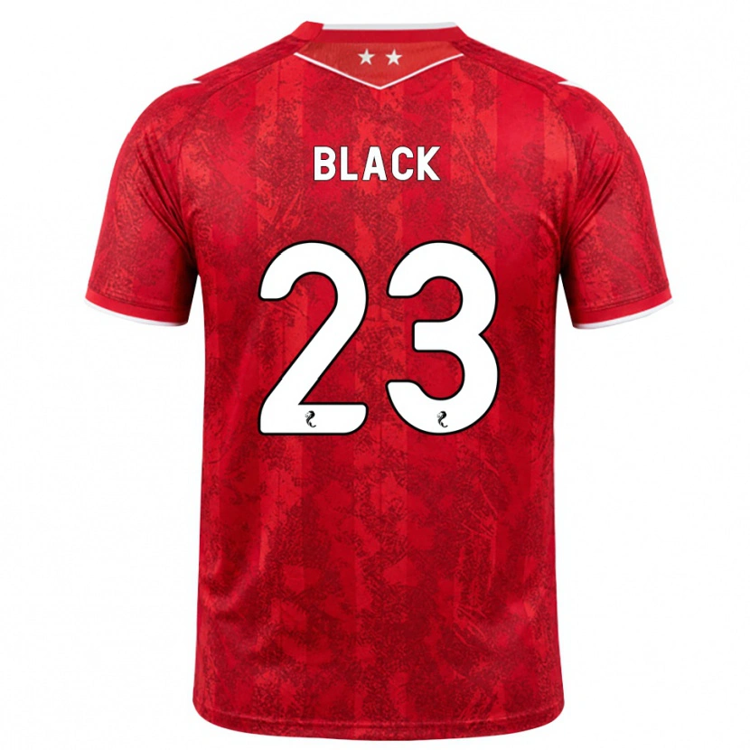 Danxen Dzieci Aimee Black #23 Czerwony Biały Domowa Koszulka 2026/27 Koszulki Klubowe