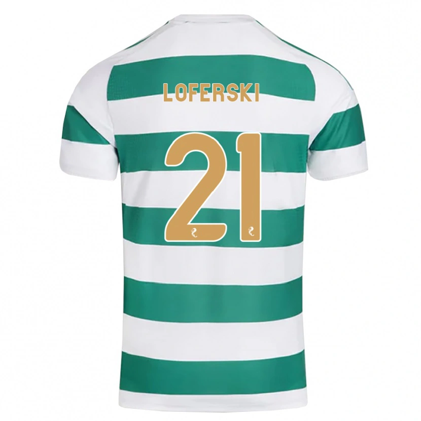 Danxen Dzieci Kit Loferski #21 Ciemny Cyjan Biały Domowa Koszulka 2026/27 Koszulki Klubowe
