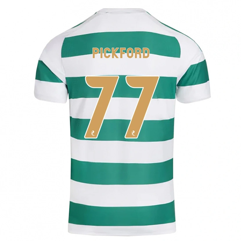 Danxen Dzieci Tom Pickford #77 Ciemny Cyjan Biały Domowa Koszulka 2026/27 Koszulki Klubowe