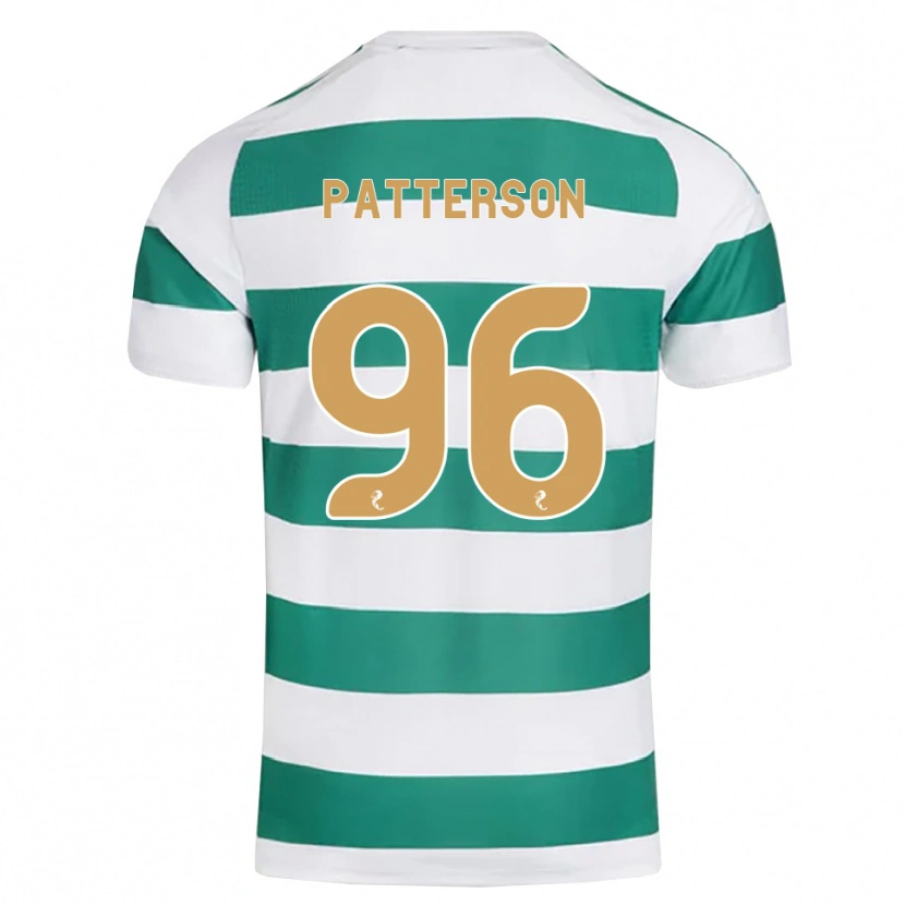 Danxen Dzieci Cameron Patterson #96 Ciemny Cyjan Biały Domowa Koszulka 2026/27 Koszulki Klubowe